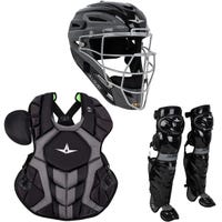 All-Star All Star System 7 Axis Pro Adult Catcher's Kit - 2020 Model in Black/Graphite