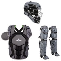 All-Star All Star System 7 Axis Pro Adult Catcher's Kit - 2020 Model in Gray