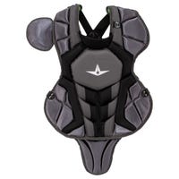 All-Star All Star System 7 Pro Axis NOCSAE Certified Intermediate Catcher's Chest Protector in Gray
