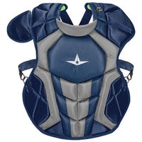 All-Star All Star System 7 Pro Axis NOCSAE Certified Intermediate Catcher's Chest Protector in Navy