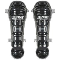 All-Star League Series Tee Ball Leg Guards in Black Size Youth