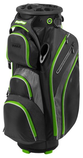 Bag Boy Revolver Xp Cart Bag 2022 in Black/Charcoal/Lime