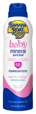 Banana Boat Baby Mineral-Enriched Sunscreen Lotion Spray