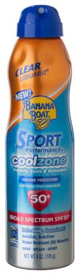 Banana Boat UltraMist Sport Performance CoolZone Sunscreen