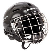 Bauer Lil Sport Youth Hockey Helmet Combo in Black