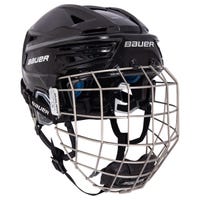 Bauer RE-AKT 150 Hockey Helmet Combo in Black