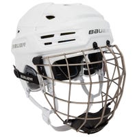 Bauer Re-Akt 200 Hockey Helmet Combo in White