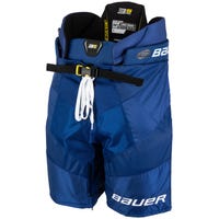Bauer Supreme 3S Pro Intermediate Ice Hockey Pants in Blue Size Large