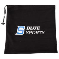 Blue Sports Fleece Helmet Bag in Black