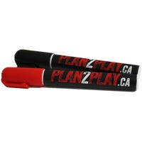 Blue Sports Plan2Play Coaching Book Pen in Red