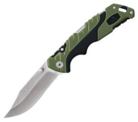 Buck Pursuit Folding Knife - Black/OD Green - 3.625''