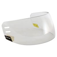 CCM Revision VR24 Straight Certified Visor with Spacer in Clear
