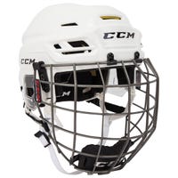 CCM Tacks 310 Hockey Helmet Combo in White