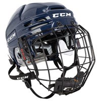 CCM Tacks 910 Hockey Helmet Combo in Navy