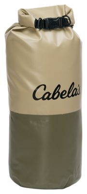 Cabela's Boundary Waters Roll-Top Dry Bag - Tan - 20L