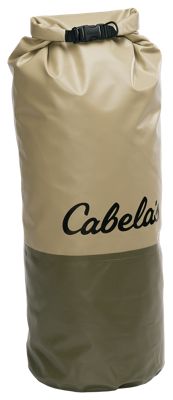 Cabela's Boundary Waters Roll-Top Dry Bag - Tan - 57L