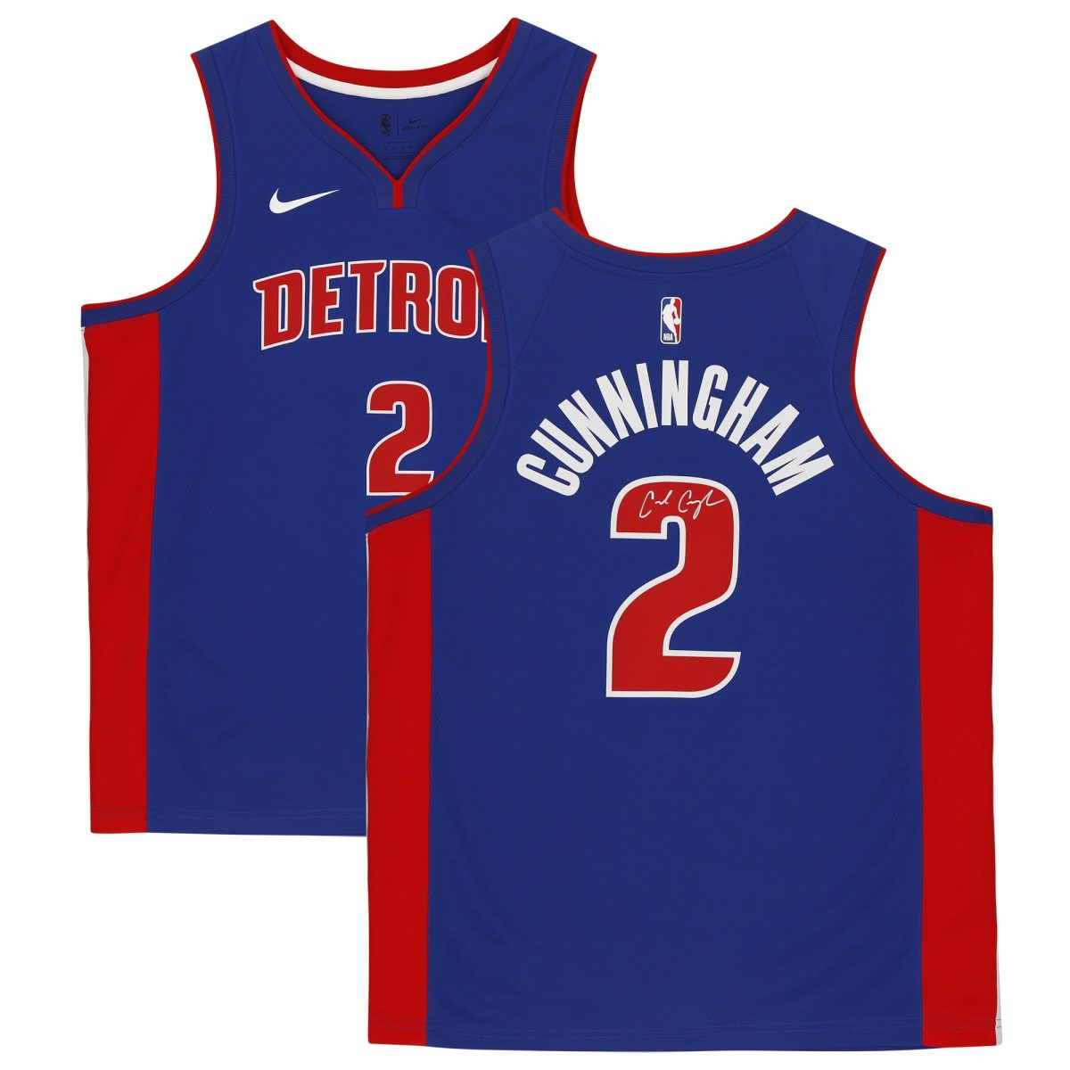 Cade Cunningham Detroit Pistons Autographed Swingman Jersey