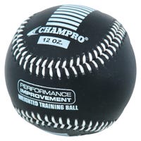 Champro Weighted Training Baseball in Black Size 9in./12oz