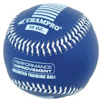 Champro Weighted Training Baseball in Blue Size 9in./10oz