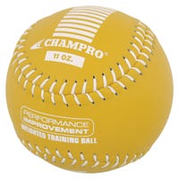 Champro Weighted Training Softball in Yellow