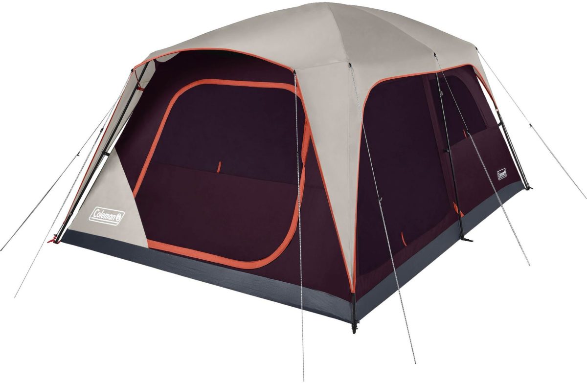 Coleman Skylodge 10-Person Cabin Tent, red