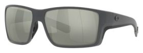 Costa Del Mar Reefton PRO 580G Glass Polarized Sunglasses - Matte Gray/Gray Silver Mirror - Large