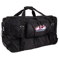 Force Officiating . Premium Referee Hockey Rolling Bag in Black Size 30in