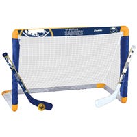Franklin Buffalo Sabres NHL Mini Hockey Goal Set Size 28in. Wide x 20in. High x 12in. Deep