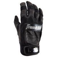 Franklin CFX Chrome Adult Batting Gloves in Black Size Large