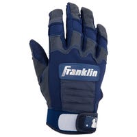 Franklin CFX Chrome Adult Batting Gloves in Navy Size Large