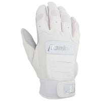 Franklin CFX Chrome Adult Batting Gloves in White Size Small
