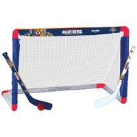 Franklin Florida Panthers NHL Mini Hockey Goal Set Size 28in. Wide x 20in. High x 12in. Deep