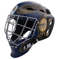 Franklin Nashville Predators GFM 1500 Goalie Face Mask in Navy