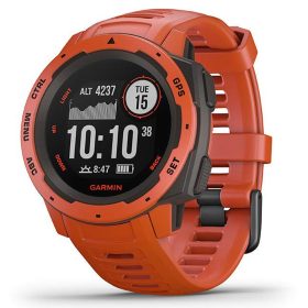 Garmin Instinct GPS Watch - Flame Red