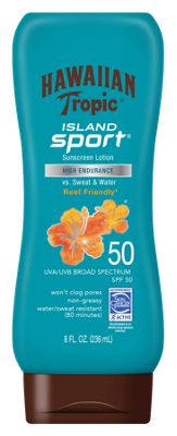 Hawaiian Tropic Island Sport SPF 50 Sunscreen Lotion