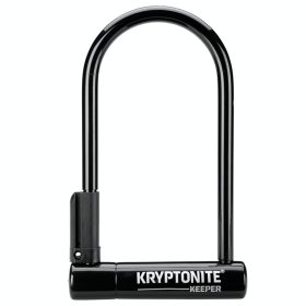 Kryptonite | Keeper U-Lock 4 x 8", Keyed, Includes bracket