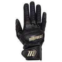 Marucci Pittards Reserve Men's Batting Gloves - 2022 Model in Black Size Large