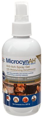 MicrocynAH Anti-Itch Spray Gel for Animals
