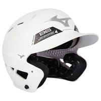 Mizuno B6 Senior Batting Helmet in White Size Large/X-Large