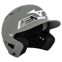Mizuno B6 Youth Batting Helmet in Gray Size OSFA