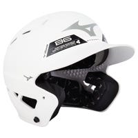 Mizuno B6 Youth Batting Helmet in White Size OSFA