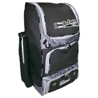 No Errors Top Pick Backpack Bag in Black/Silver