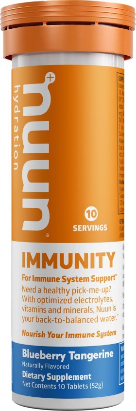 Nuun Immunity Flavored 10 Tablets, zinc