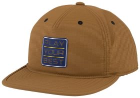 PING Men's Pyb Flex Golf Hat, Spandex/Polyester in Buck