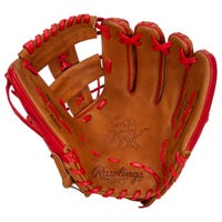 Rawlings Heart of the Hide PRO315 11.75" Baseball Glove - Brown/Red - 2022 Model Size 11.75 in