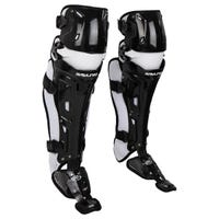Rawlings Mach Adult Catcher's Leg Guards in Black Size 17 in