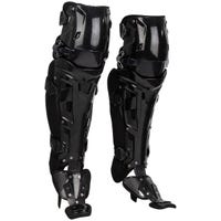 Rawlings Mach Adult Catcher's Leg Guards in Black Size 17 in