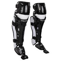 Rawlings Mach Intermediate Catcher's Leg Guards in Black Size 16 in