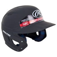 Rawlings Mach Matte Junior Batting Helmet in Black