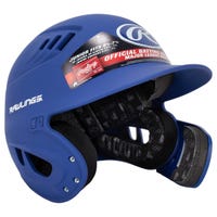 Rawlings R16 Reverse Matte Junior Batting Helmet in Blue
